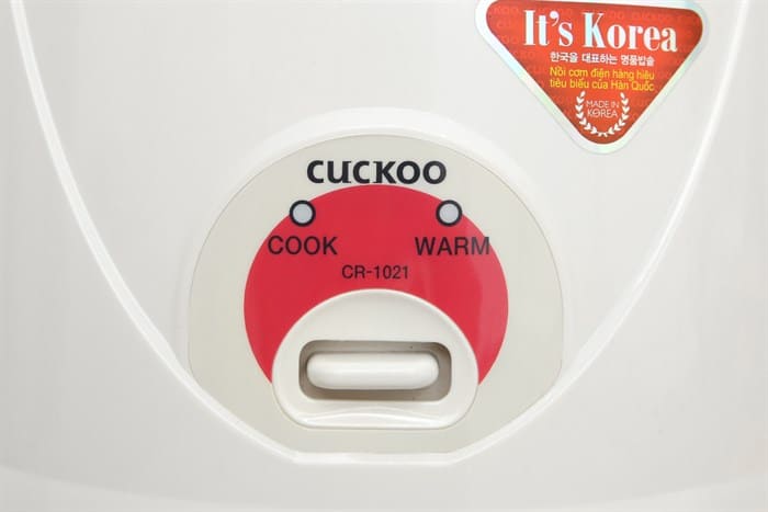 Nồi cơm điện 1.8L Cuckoo CR-1021 - Trắng